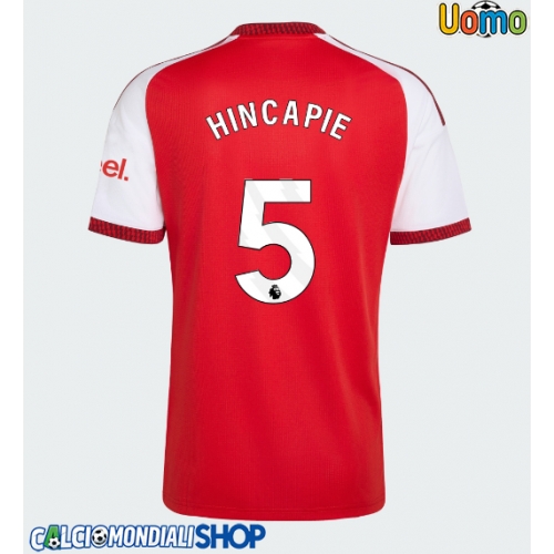 Maglie da calcio Arsenal Piero Hincapie #5 Prima Maglia 2026-27 Manica Corta